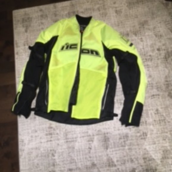 Icon Mesh Motorcycle Jacket - Picture 3 of 4